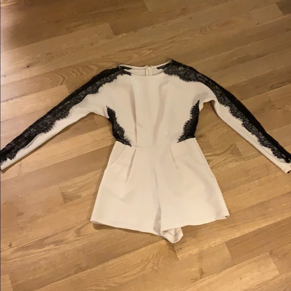 Lace romper